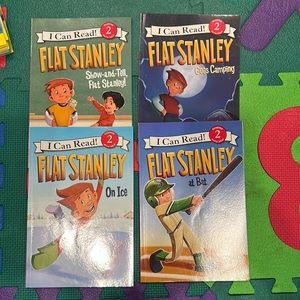 🆕 Flat Stanley - 4 books